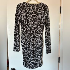 Aqua Leopard Dress